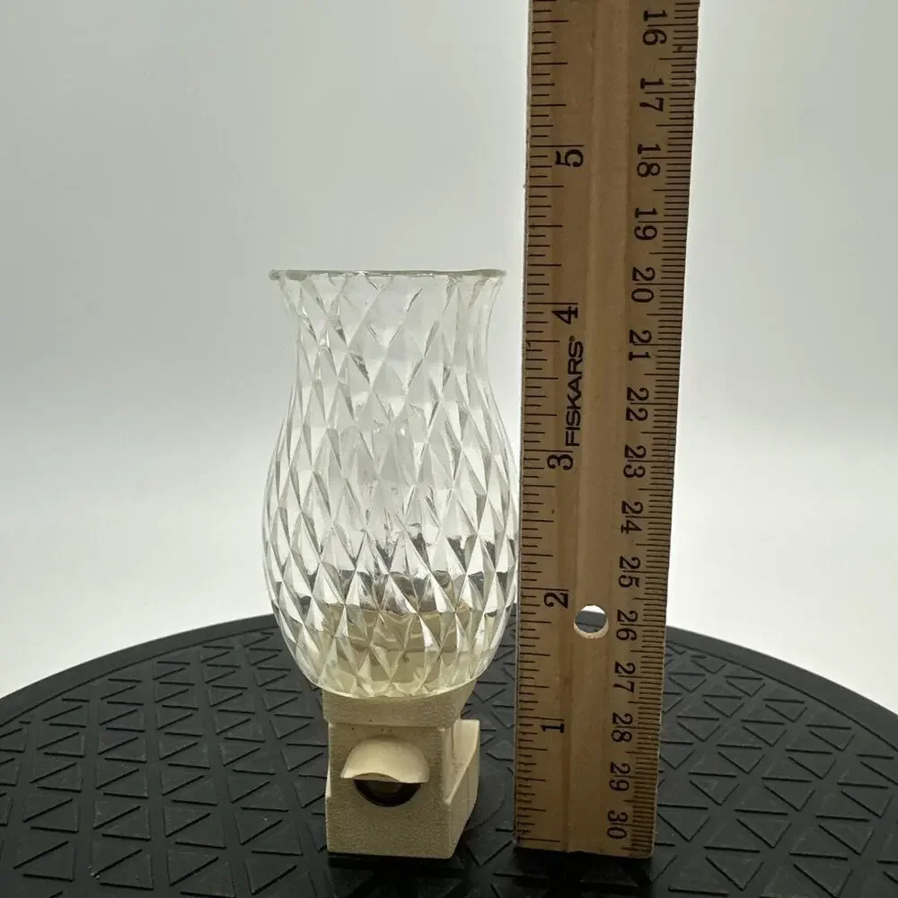 Vintage Cut Crystal Plastic Night Light